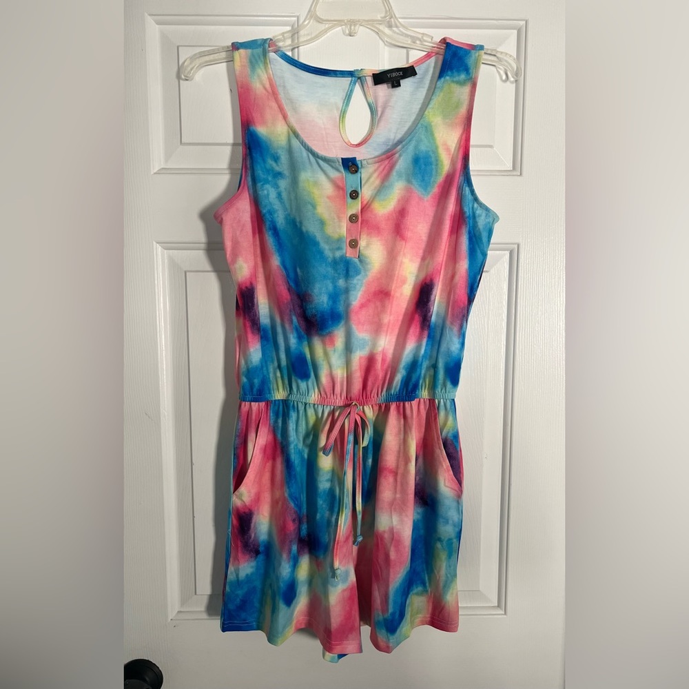 Brand New Women’s Tie Dye Romper